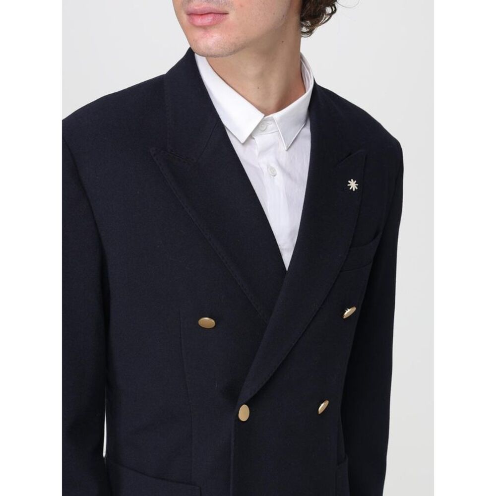 Manuel Ritz Jacket Men Blue - Picture 4 of 4
